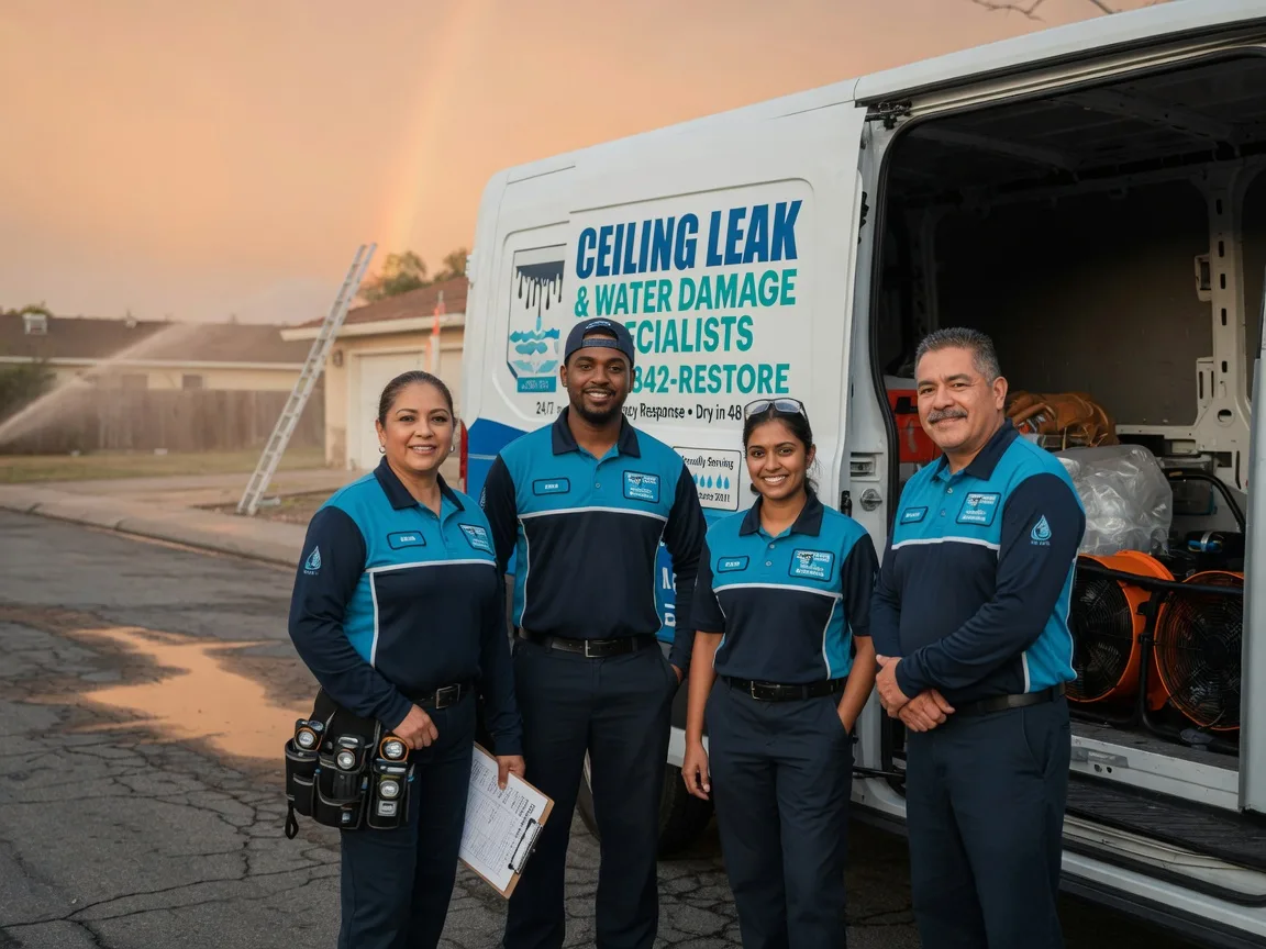 Ceiling Leak Cleanup company in Iron City, GA